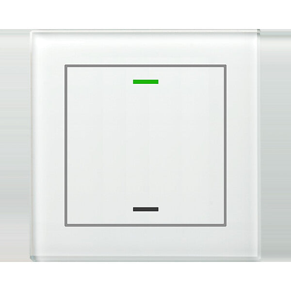 MDT technologies Glastaster II Light 1-fach RGBW, weiß, neutral BE-GTL1TW.01